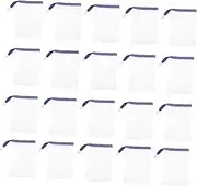 Generic 20pcs Foaming Net Foaming Net Sink Mini Soap Foam Net Soap Pouch Soap Bar Bathroom Soap Dishes Bar Soap Holder Soap Pocket for Bar Soap Soap Exfoliating Dish Soap Liquid Nylon
