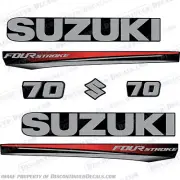 Fits Suzuki 70 Fourstroke New 2017 and Up Outboard Motor Engine - Red Cowl