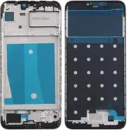 LYX Front Housing LCD Frame Bezel Plate for Huawei Honor 8C (Black) (Color : Black)