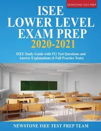 在飛比找誠品線上優惠-ISEE Lower Level Exam Prep 202