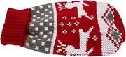 HAPINARY Christmas Pet Sweater Warm Dog Cat Knitted Vest for Winter Adorable Pumpkin Pattern