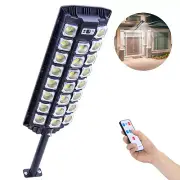 8000W Outdoor Road Lamp 598 LED Solar Street Light Flood Light w/ remote control