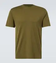 [Loro Piana] Loro Piana Ray cotton jersey T-shirt AU 90 green