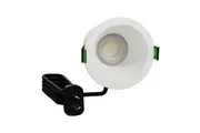 Clipsal 7W Low Glare Recessed Tri-Colour LED Downlight Kit White | CLITPDLLG