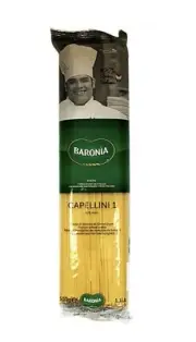 BARONIA Capellini Italy Enriched Macaroni Product 16oz Pasta New Sealed
