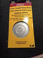 Dritz Straight Rotary Blade Refill: 45mm