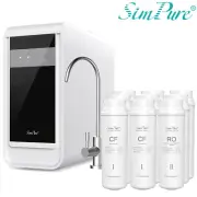 SimPure Q3-600GPD 7 Stage Tankless Reverse Osmosis Drinking Water System 3-Year