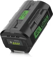 [Powilling] OP4050A 40V 5.0Ah Lithium-Ion Battery for Ryobi 40-Volt Collection Cordless Power Tools Li-ion Battery OP4015 OP4026 OP40201 OP40261 OP4030 OP40301 OP4040 OP40401 OP4050 OP40501 OP40601