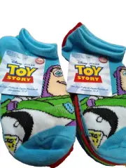10 pack of Boys Girls Kids socks anklets Disney Pixar Toy Story 10 - 4 Large