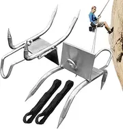 Climbing Shoes, Tree Climbing Spikes, Portable Cat Claw Equipment, Multipurpose Device, Safety Shelf Pedal for Jungle Survival