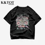 HITAM KNTOT KAOS BAJU IN TO THE GROOVE Y2K TSHIRT OVERSIZE 復