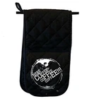 Here Coffee - Novelty Double Mitt Oven Gloves Double Kitchen Chef BBQ Mitts