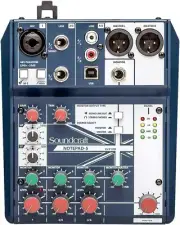 SOUNDCRAFT Notepad-5 Compact Analog Mixer with USB Audio Interface JP NEW