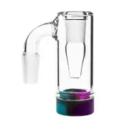 Ash Catcher Glass 14mm, Removable Base Easy To Clean Short