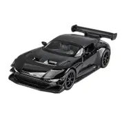 Catzon 1:32 Vulcan Alloy Car Model with Pull-Back Functionality and Sound Light Effects-Black