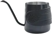Drip Coffee Kettle, Mini Anti-Scald Coffee Maker, Long Narrow Spout, for Travel, Outdoor, Gift, Black