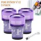 3PCS Filter for Dyson V12 Detect Slim Absolute Extra Replacement Part #971517-01