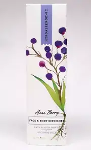 1 Bath Body Works Pure Simplicity ACAI BERRY Face Body Refresher Spray Mist 6 oz