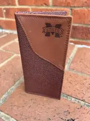 Zep-Pro Mississippi State University Football Leather Tall Wallet