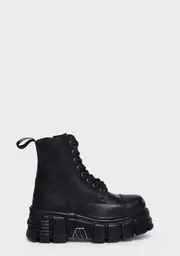 [New Rock] Knife Combat Boots