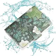 [ノーブランド品] credit card holder women card holder floral card holder card organizer case anti-degaussing card holder wallet case front pocket wallet PU leather wallet membership card holder women wallet