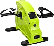 Pedal Exerciser, Under Desk Workout Exercise Bike for Leg and Arm Exercise with LCD Monitor, Mini Spin Bike Low Impact Exercise with Adjustable Resistance - Portable Home and Office Fitness Portable