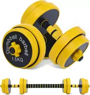 Dumbbell Set, Weights Adjustable Barbell Pair, Home Weights, All-Purpose, Gym
