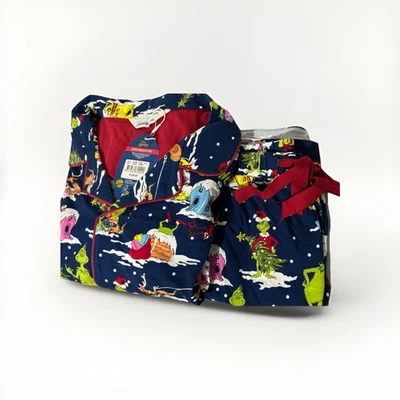 Peter Alexander Men’s Christmas Xmas The Grinch Pj Shortie Set Size 3XL RRP$129