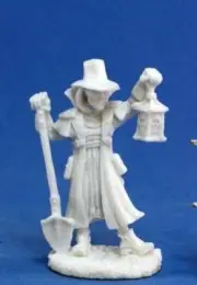 Reaper Miniatures Dark Heaven Townsfolk Undertaker RPR 77143