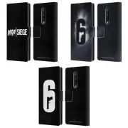 TOM CLANCY'S RAINBOW SIX SIEGE LOGOS LEATHER BOOK CASE FOR BLACKBERRY ONEPLUS