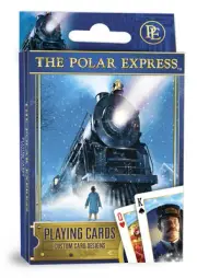 Officially Licensed Polar Express Playing Cards - 54 Card Deck for Adults
