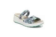 Bzees New Wave Slide Sandal - Green Leaf