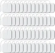 TENS Unit Electrode Pads 2"X2" 48 Pcs Value Pack, Reusable Latex-Free TENS Unit