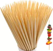 BLUE TOP Natural Bamboo Skewers 12Inch Φ=4Mm Pack 200;Bamboo