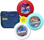 Innova Disc Golf Starter Set with Bag – Frisbee Golf Discs Set for Beginners with Driver, Mid-Range, Putter and Mini Marker (Blue)