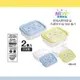 日本代購直送 2023新款 哆啦A夢保鮮盒 2入 便當盒 抗菌密封盒 500 毫升 抗菌銀離子 可微波 日本製