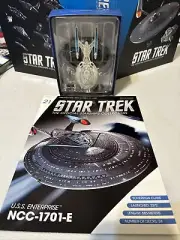 STAR TREK EAGLEMOSS STARSHIPS #21 USS ENTERPRISE NCC-1701-E SHIP With Magazine
