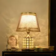 Modern Crystal Table Lamp European Style Luxury Wedding Gift Ideas Double Shade