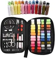 Needle and Thread Kit | Portable Sewing Kit,Compact Storage, Heavy-Duty, Multifunctional Crafting Supplies for Craft Enthusiasts and Beginners