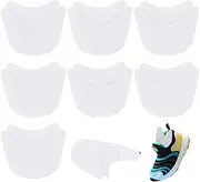 [BENECREAT] 40 Pairs Cardboard Shoe Inserts Tree, White Shoe Shaper Keeper Boot Shaper Holder for Men Women Shoe Organizer, 5.12x6.14x0.02 Inch, White, 5.12x6.14x0.02 Inch