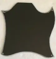 For US Gibson SG Standard Blank Style Guitar Pickguard,5 Ply Black
