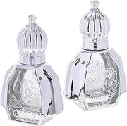 BESTOYARD 2Pcs Portable Bottles Multi Function Aroma Bottles Perfume Containers Leak Design for Essential Oils Travel