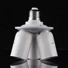3/4 in1E27 Base Socket Splitter Light Lamp Bulb Adapter(E27-3E27) Hot