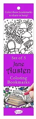 Re-marks Jane Austen Literary Colormarks Coloring Bookmarks