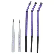 Real Techniques EYE SET, 5 Tools + Case By Sam & Nic Chapman Eyes Accessoires