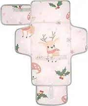 Reusable Changing pad with Tissue Pocket Waterproof Pads for Baby Infant Travel Station Kit