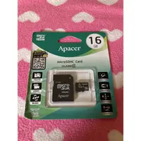 在飛比找蝦皮購物優惠-全新 Apacer 記憶卡 16GB MicroSD