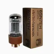 1PC Audio tube Electro Harmonix 6SN7EH EH 6SN7 replace 6N8P 6H8C Gold plated pin