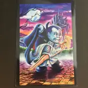 SIGNED MICHAEL BARNARD NASTY NICK POSTER 87/300 Garbage Pail Kids