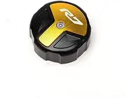 XINMINGYUE Fit For Yamaha YZFR7 YZF-R7 Yzf R7 2021 2022 Motorcycle Front & Rear Brake Fluid Cylinder Master Reservoir Cover Cap Accessories Accessories(Gold 36mm)
